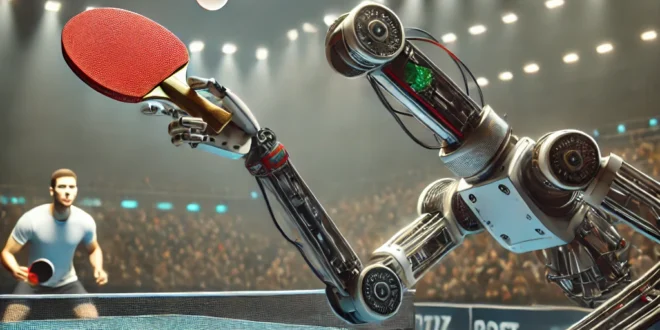 a google deepmind robot megveri az embert pingpongban